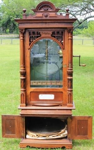 Rare Polyphon Disc Player